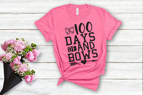 10 Days of and Bows T Shirt Design