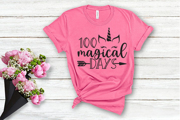 100 Magical Days T Shirt Graphics