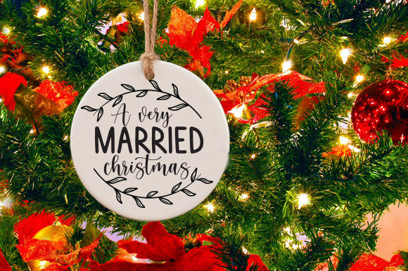 A Very Married Christmas Svg T Shirt