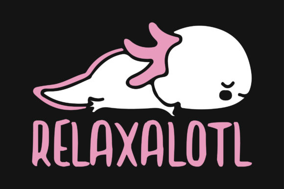 Axolotls SVG T-shirt Design: Graphics for Creative Projects