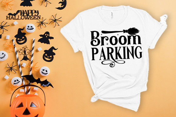 Broom Parking Svg T Shirt Graphics