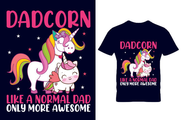 Dadcorn T Shirt Design: Graphics for Crafts