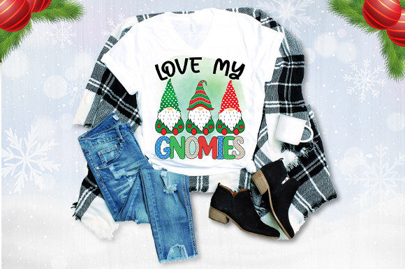 Love My Gnome Sublimation T Shirt: Graphics and Crafts in One