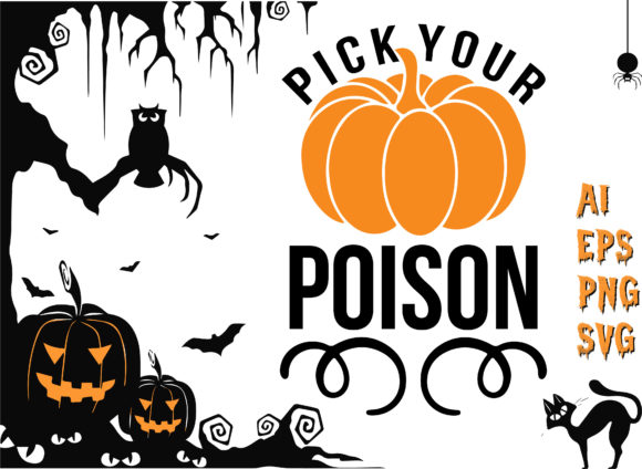 Pick Your Poison Halloween T-Shirt