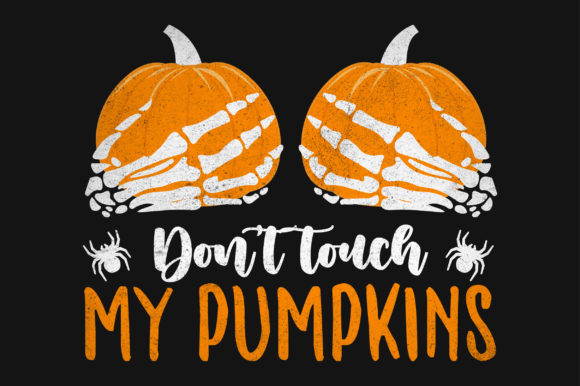 Pumpkin Halloween T-shirt SVG Design