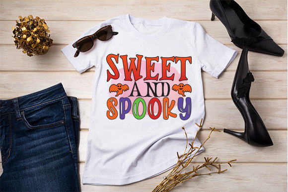 Sweet and Spooky T Shirt Graphics for Crafts