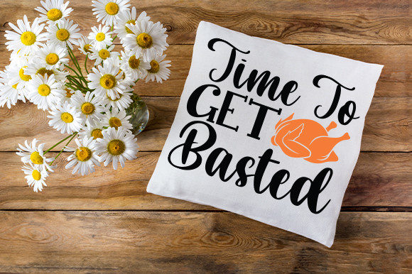 Time to Get Basted T Shirt Design: Graphics & Crafts